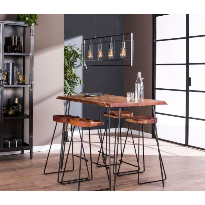 ZI Costa Bar Table Black